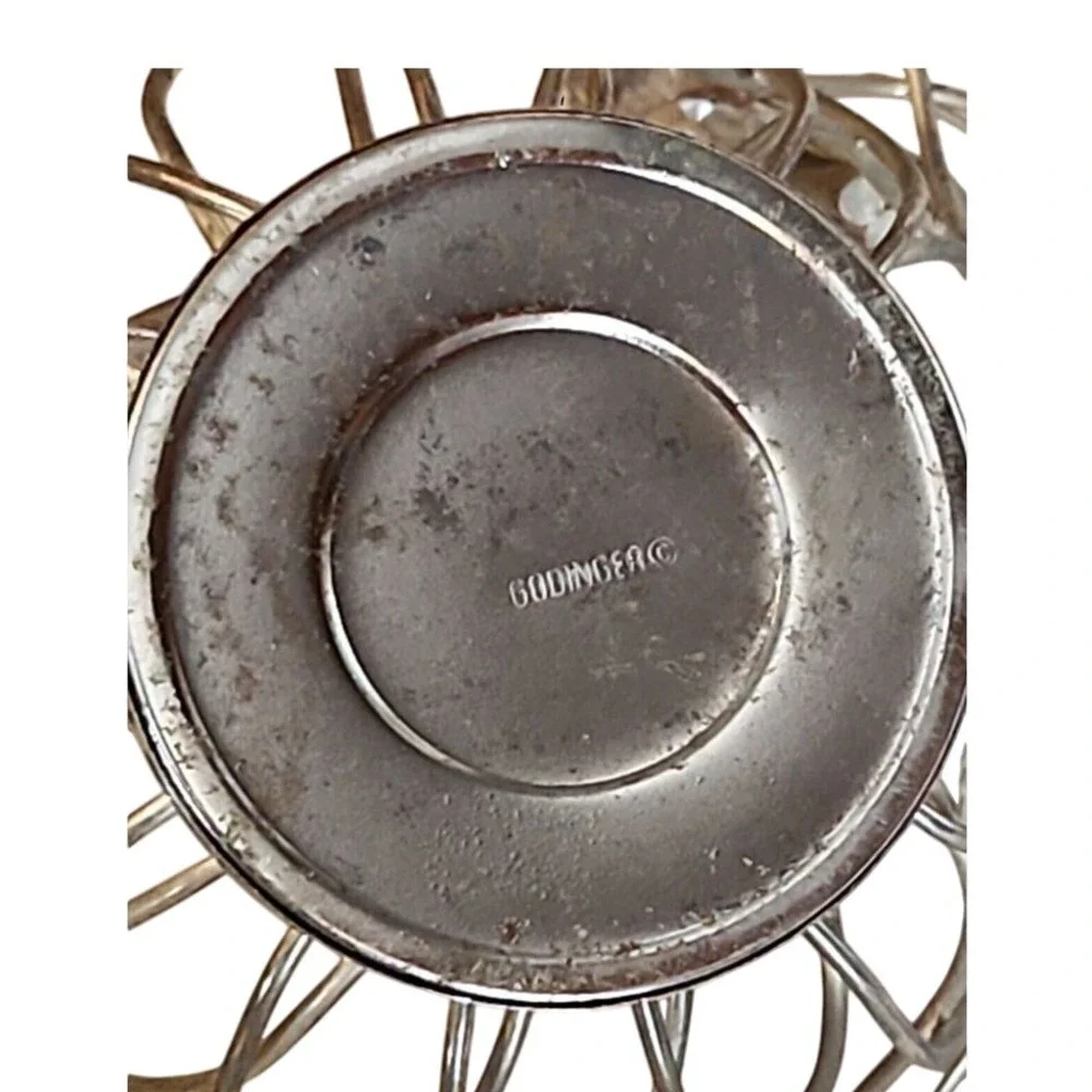 Godinger Silver Art Grape Vine‎ Basket Bowl Candy Dish Decor Vintage